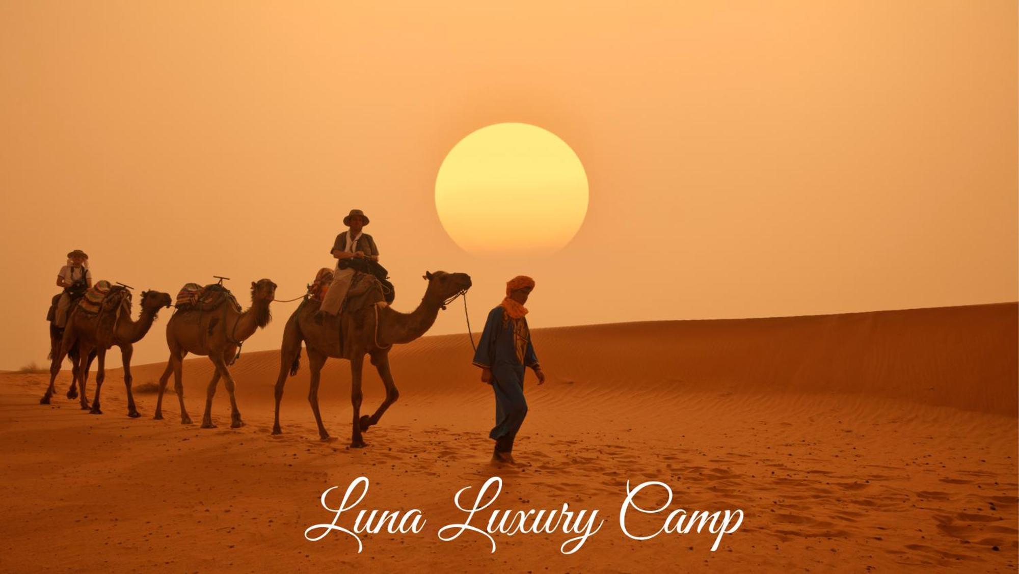 Luna Luxury Camp Merzouga Exterior foto